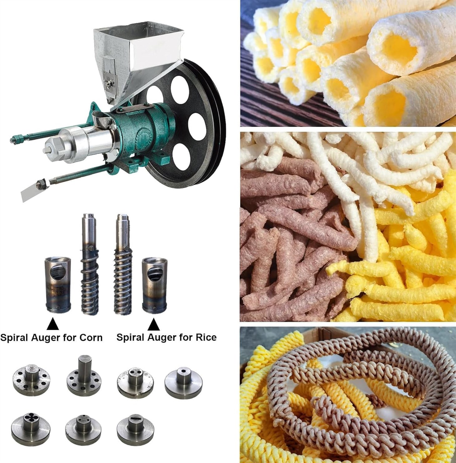 Multi Functional Puffing Extruder Extruding Suitable