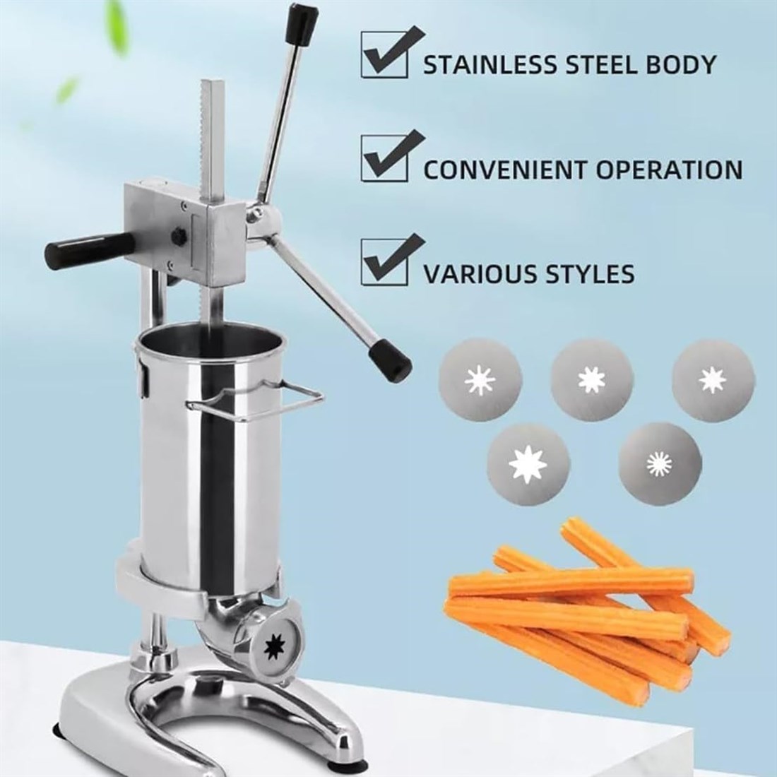 NYMFEA Commercial Manual Churro Maker