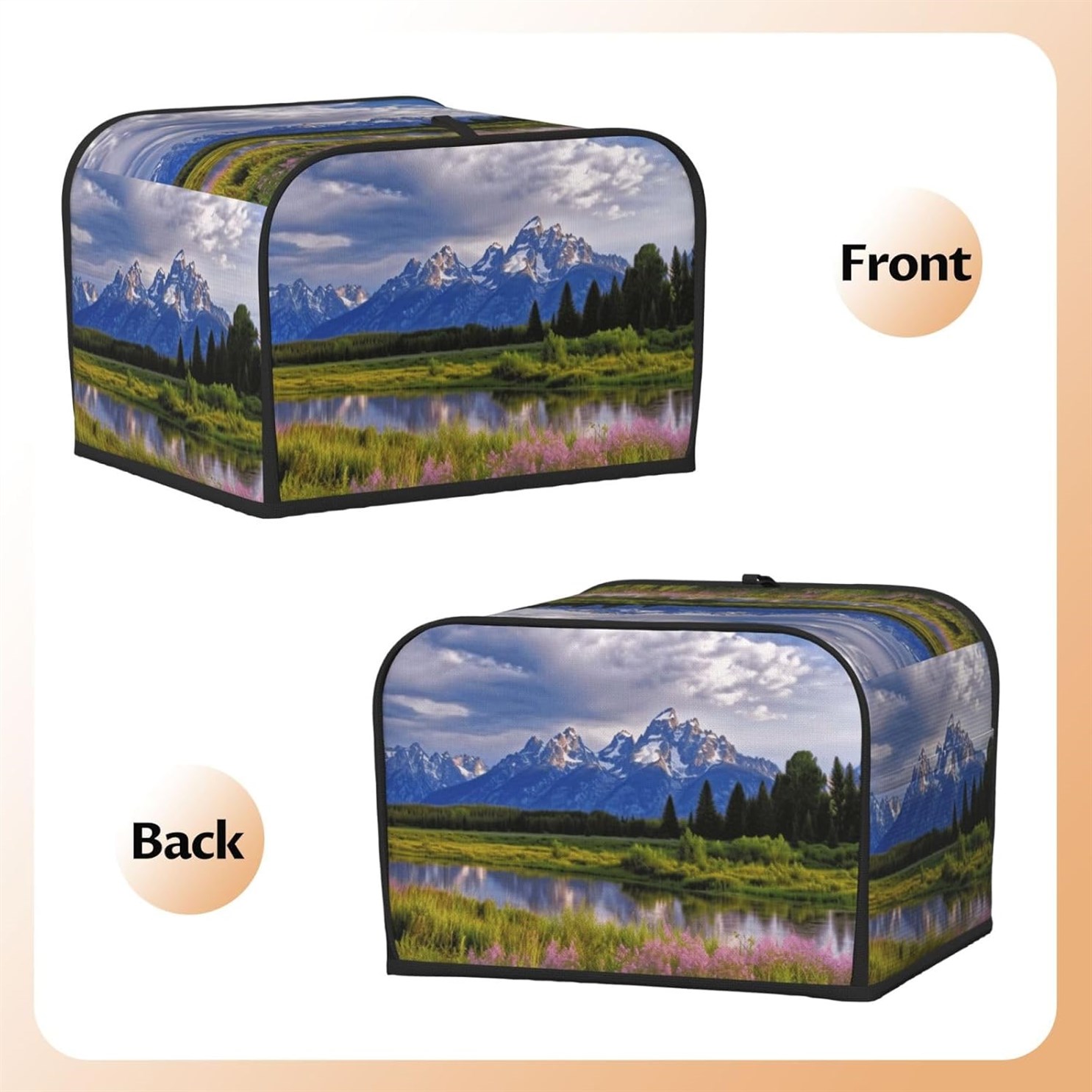 National Toaster Quilted Cover Appliance