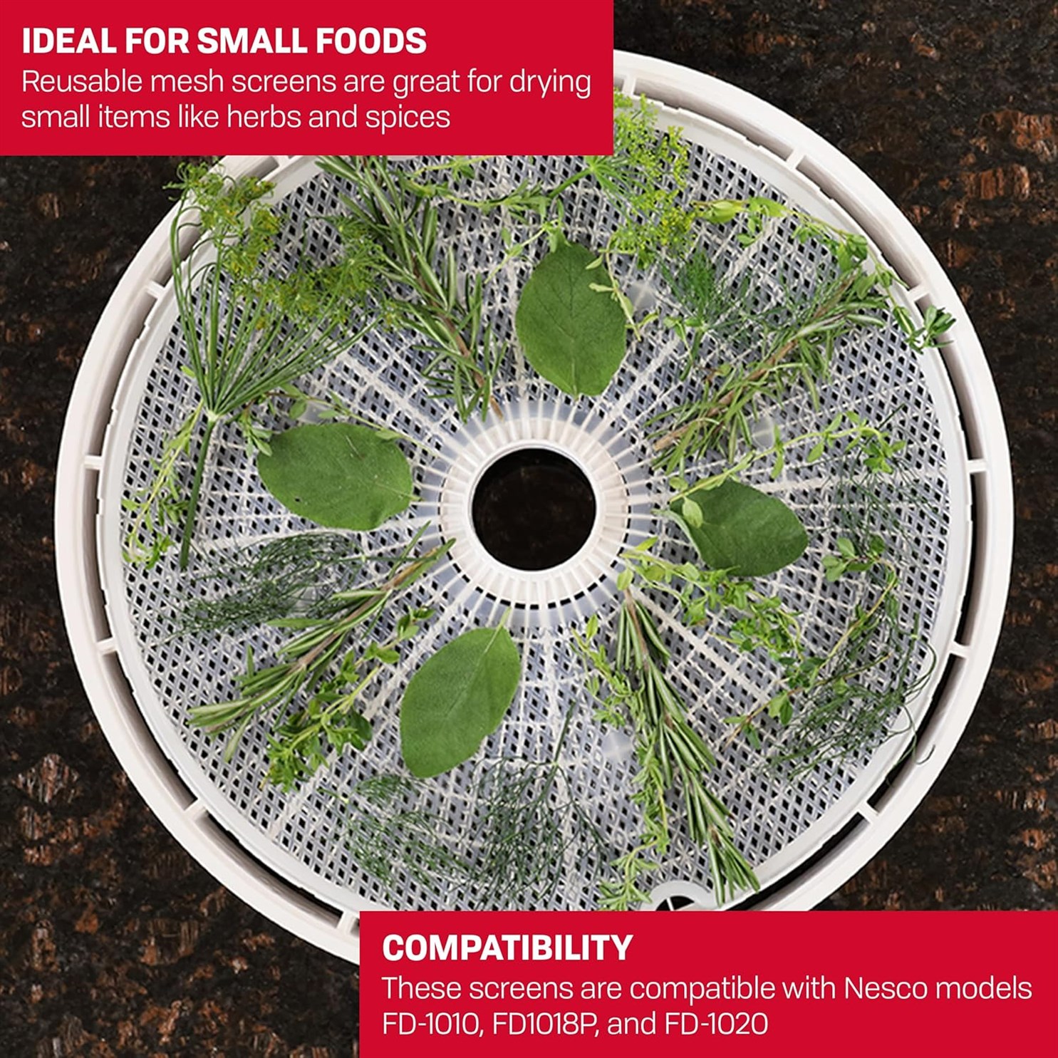 Nesco MS 2 6 Screen Dehydrators FD 1018P