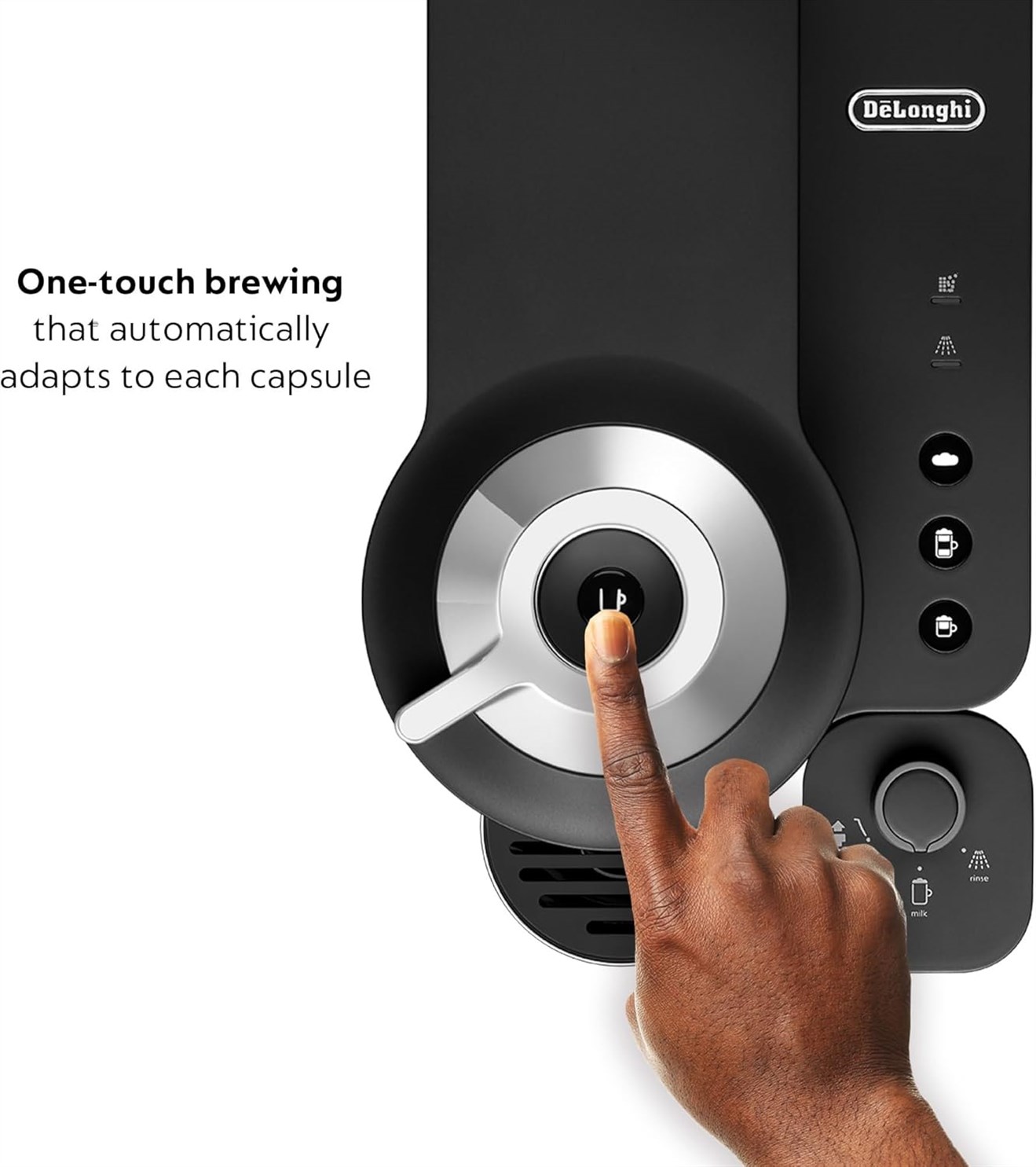 Nespresso Vertuo Lattissima DeLonghi Black