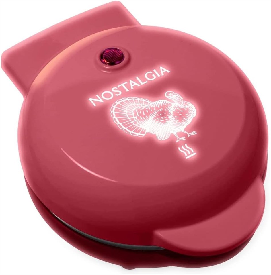 Nostalgia MyMini Turkey Waffle Maker: A Novelty Act That’s Surprisingly… Useful?