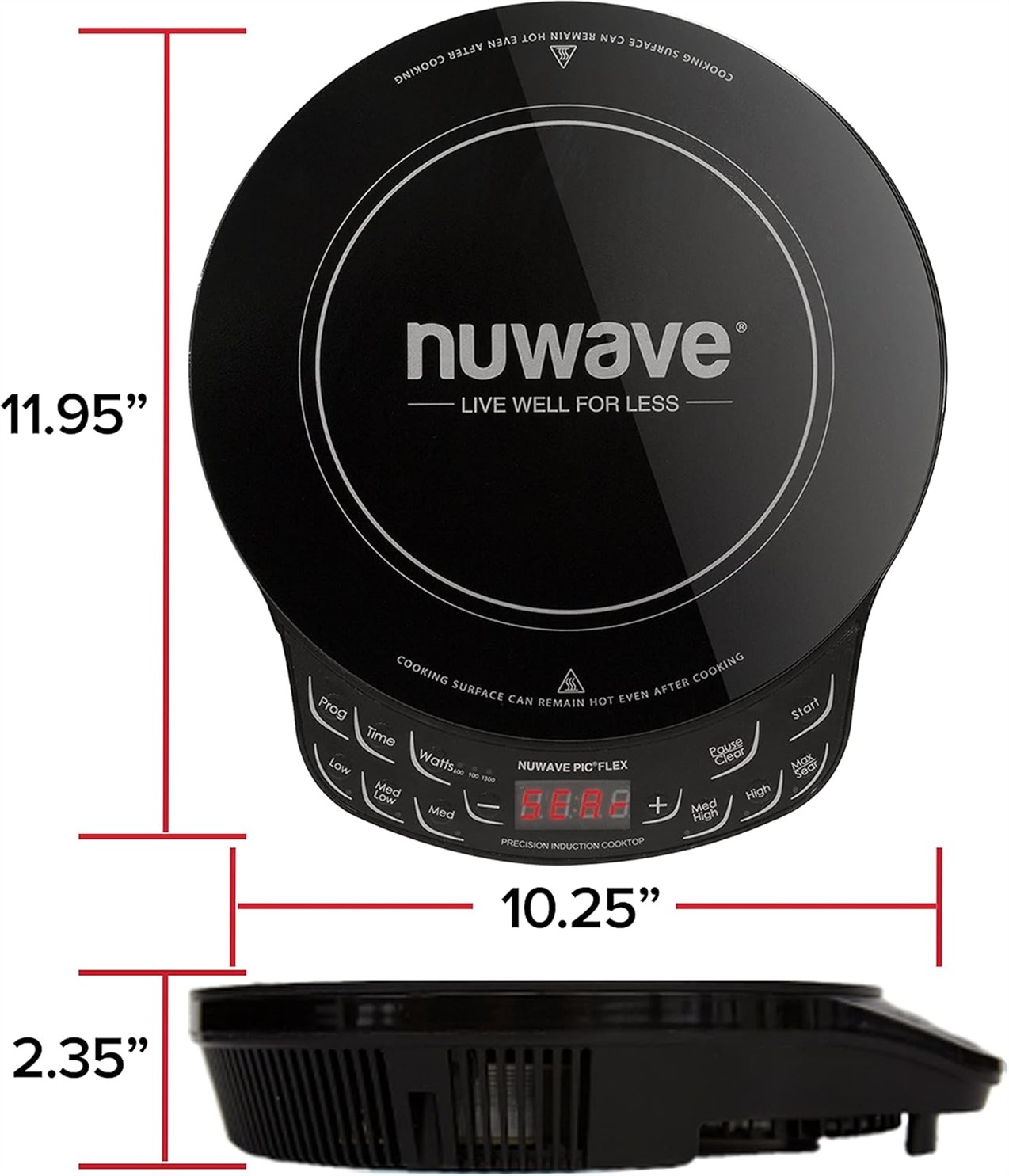 NuWave Precision Induction Cooktop Watts