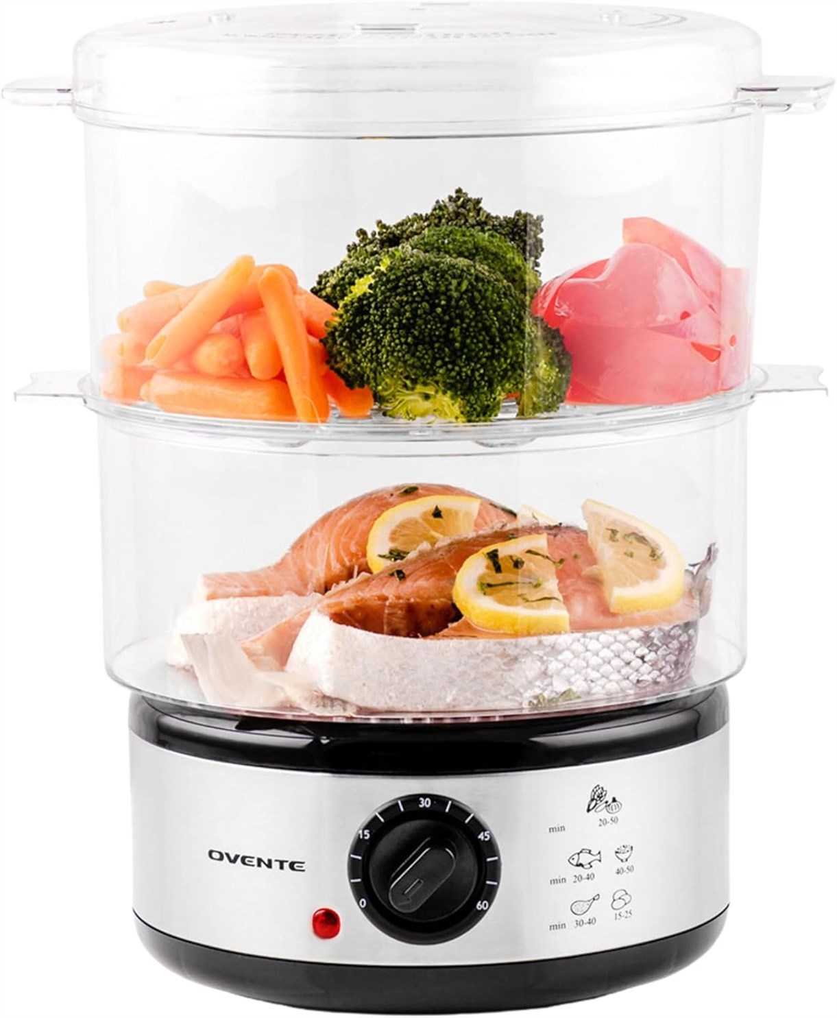 OVENTE 2-Tier Food Steamer: Is This the Secret to Weeknight Wellness?