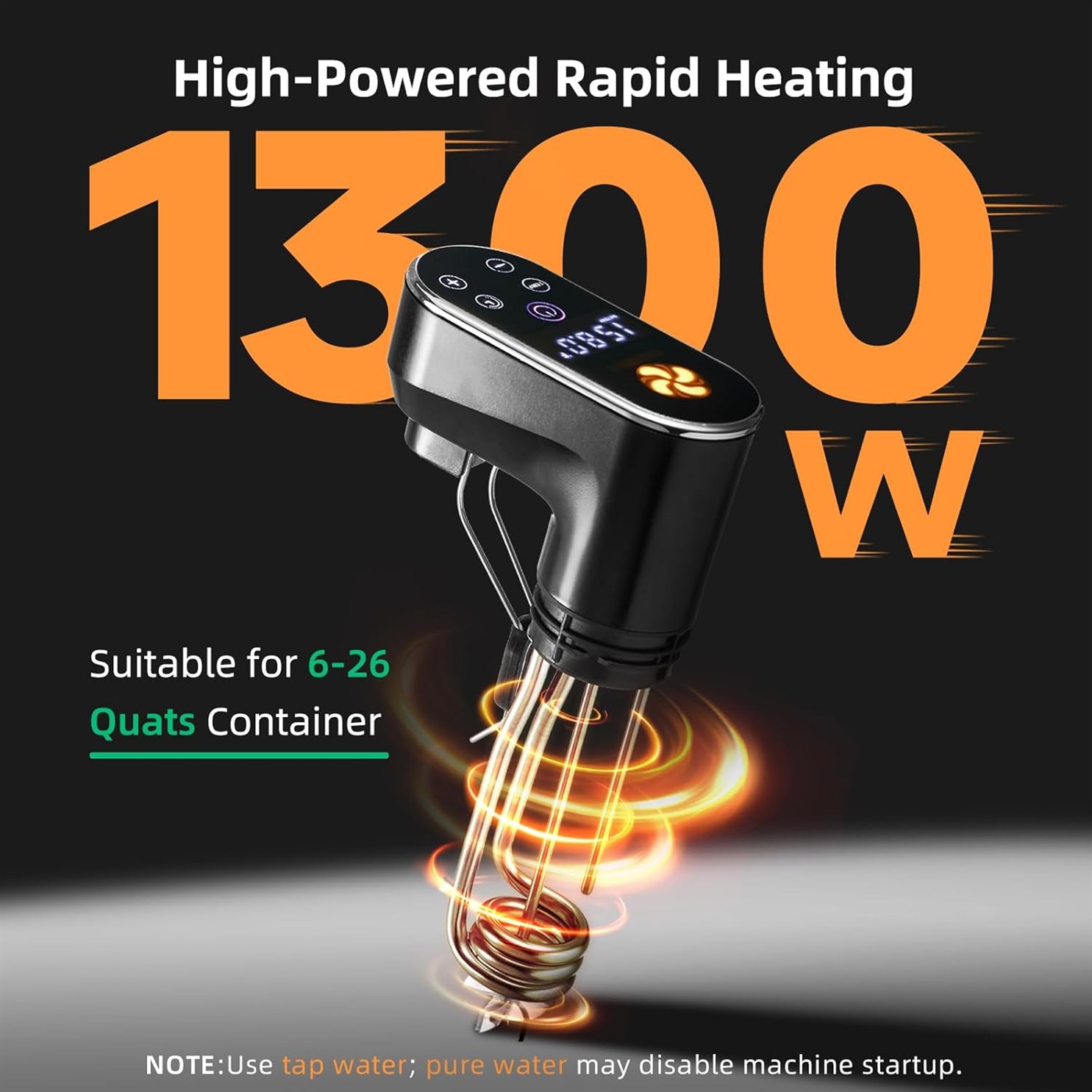 Outohome Waterproof Immersion Circulator Precision