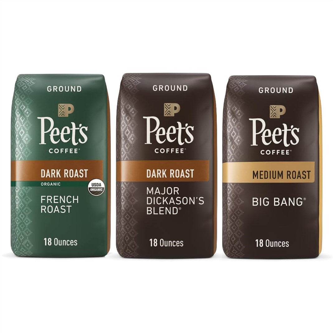 Peet’s Coffee Bundle: A Trio of Roasts to Wake Up Your Senses