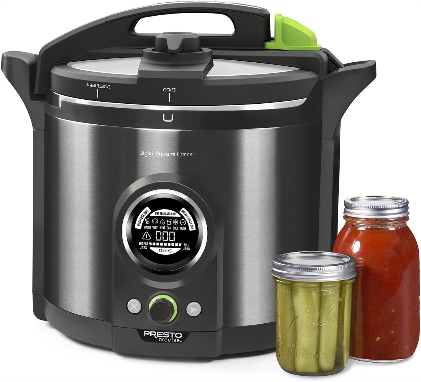Presto 02144 Digital Canner Stainless