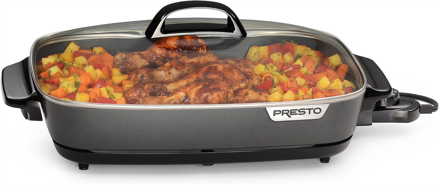 Presto 16-Inch Slimline Electric Skillet: A Kitchen Workhorse That Won’t Break the Bank