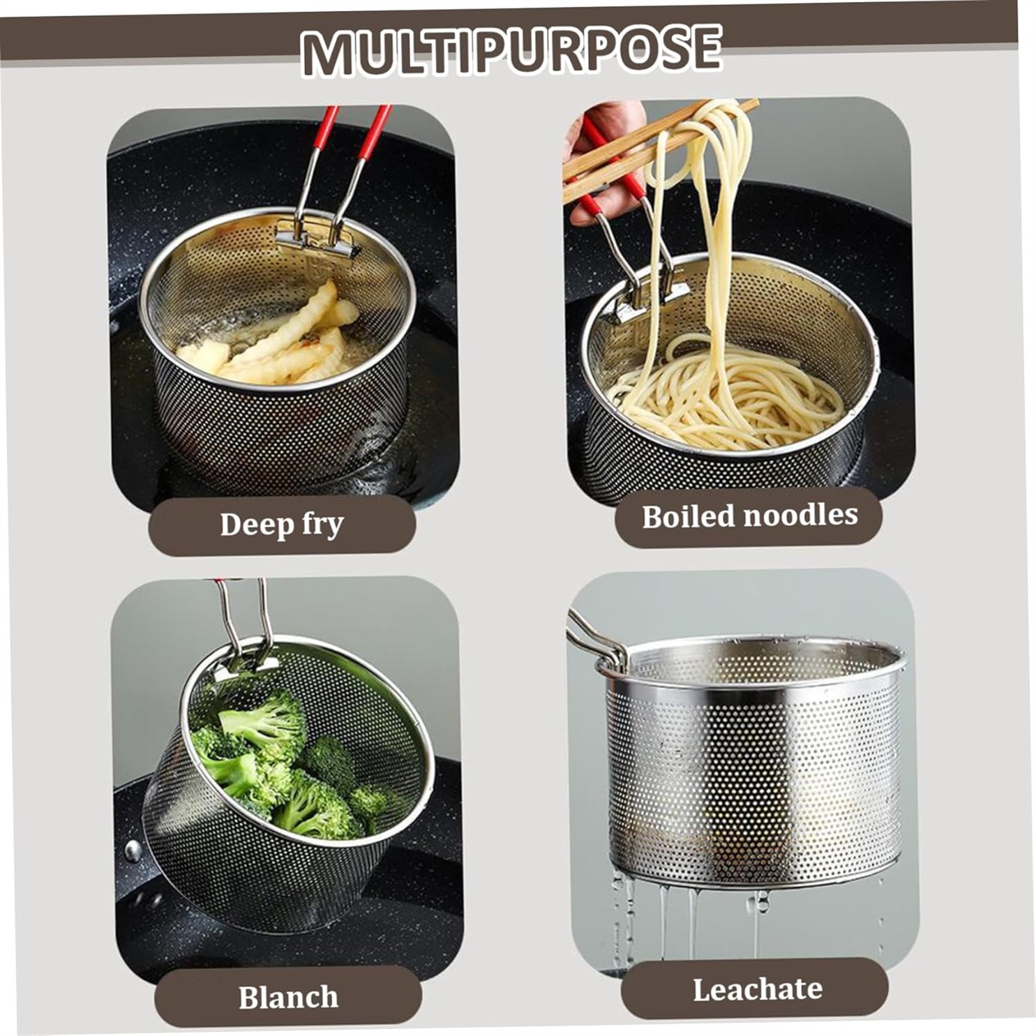Resistant Stainless Foldable Detachable Vegetables