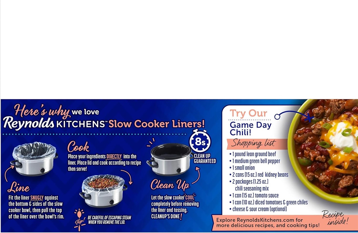 Reynolds Kitchens Premium Cooker Liners