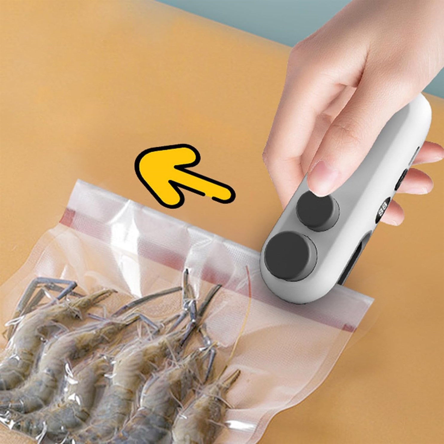 Sealer Magnetic Rechargeable Sealing Vegetables