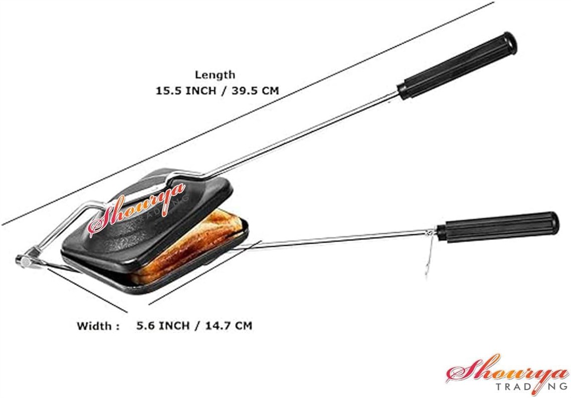 Shourya Trading Non Stick Aluminium Rectangular