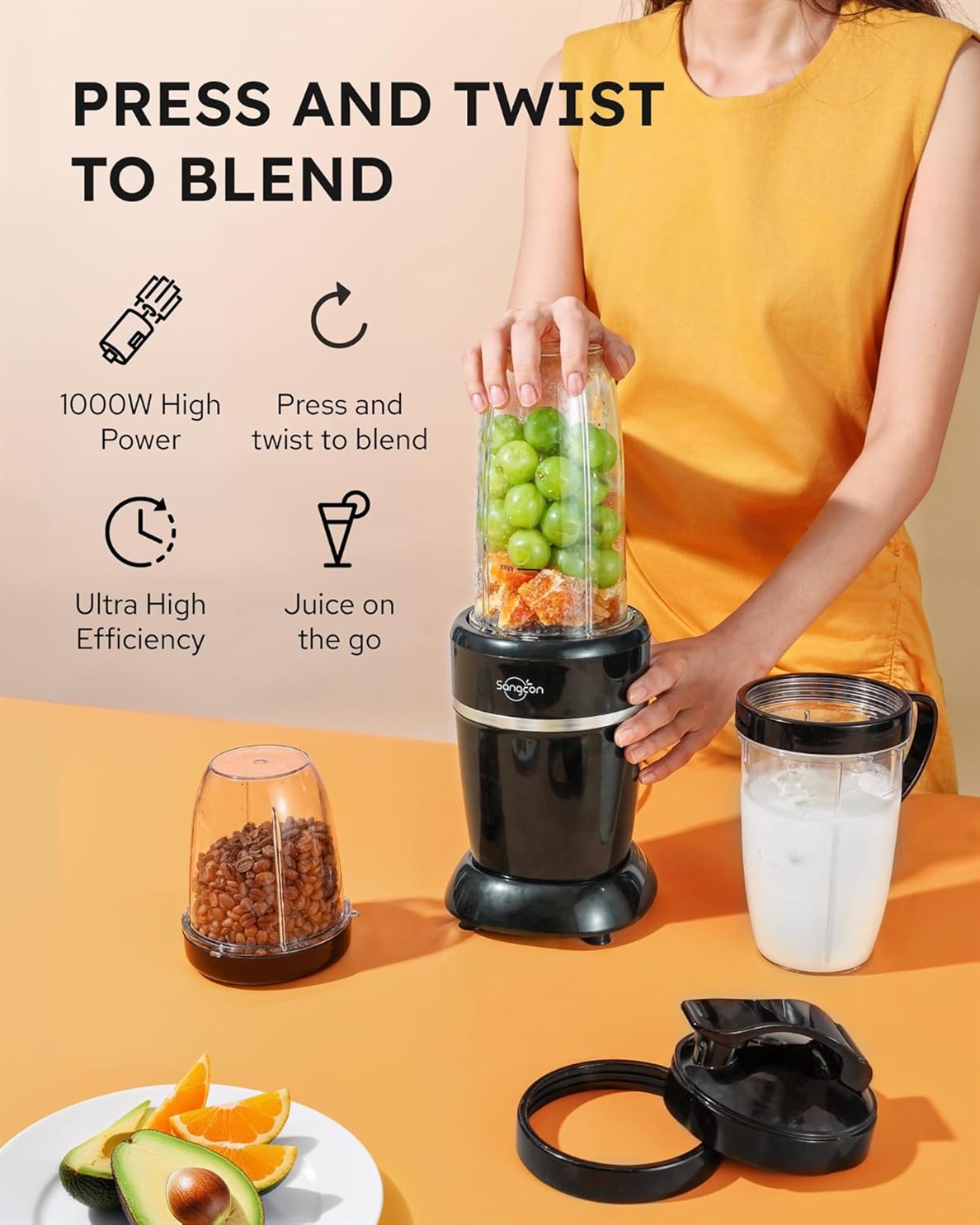 Smoothies Smoothie Spout Lids Storage Lid Portable