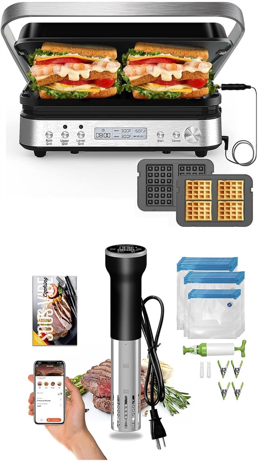 Double Duty Delight: A Review of the CATTLEMAN CUISINE Sous Vide & Panini Press Combo