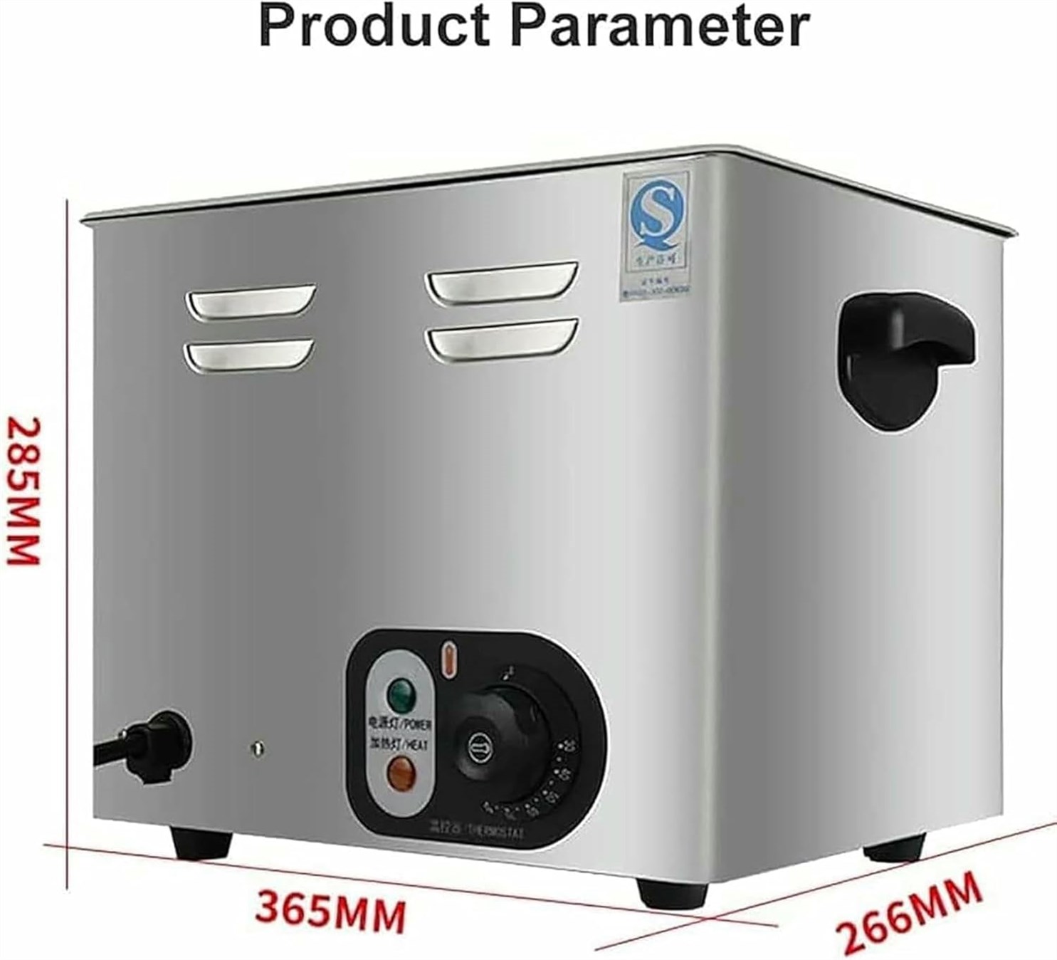 Stainless Capacity Orxidable Automatic Middle