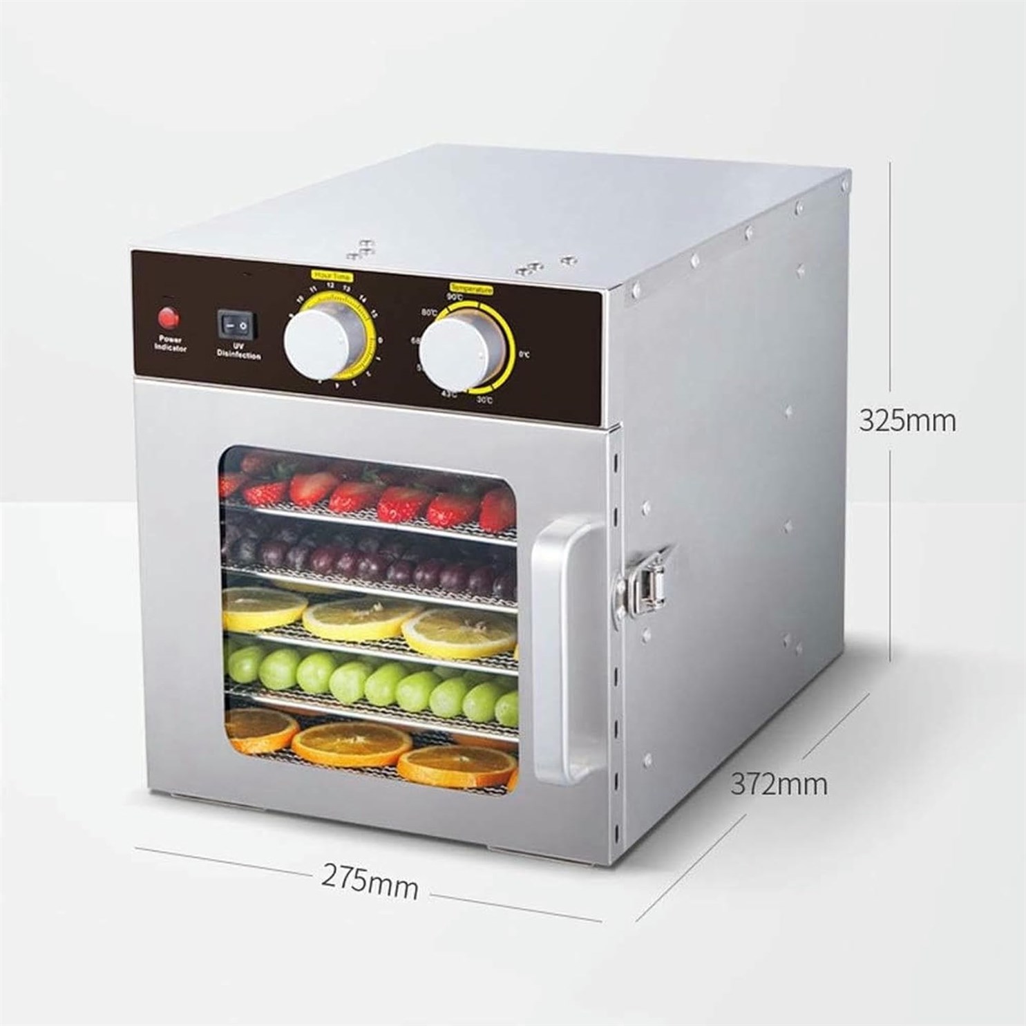 Stainless Dehydrator Fruits Vegetables Machine