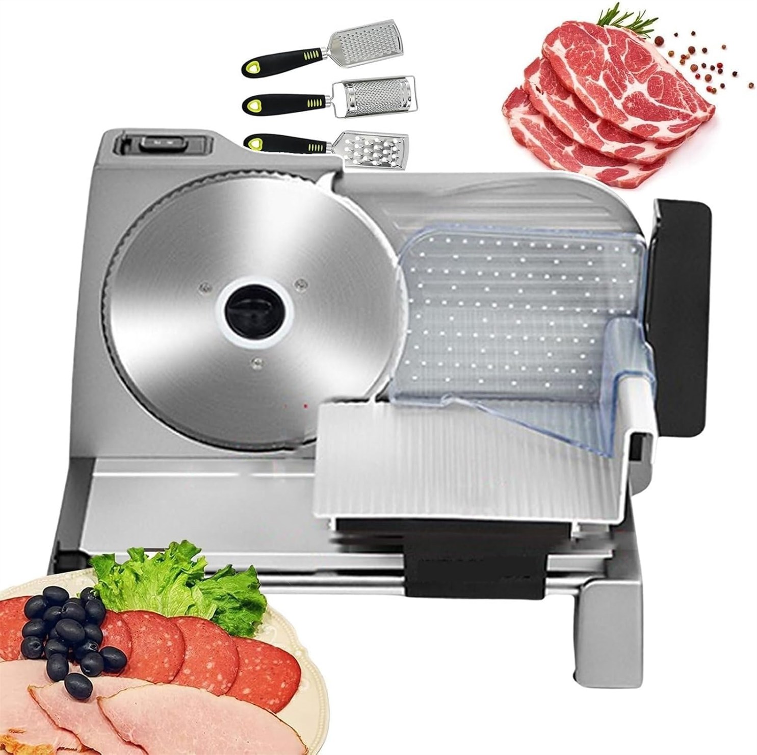 HEQIM Stainless Steel Meat Slicer: Is This Compact Kitchen Gadget Worth the Counter Space?