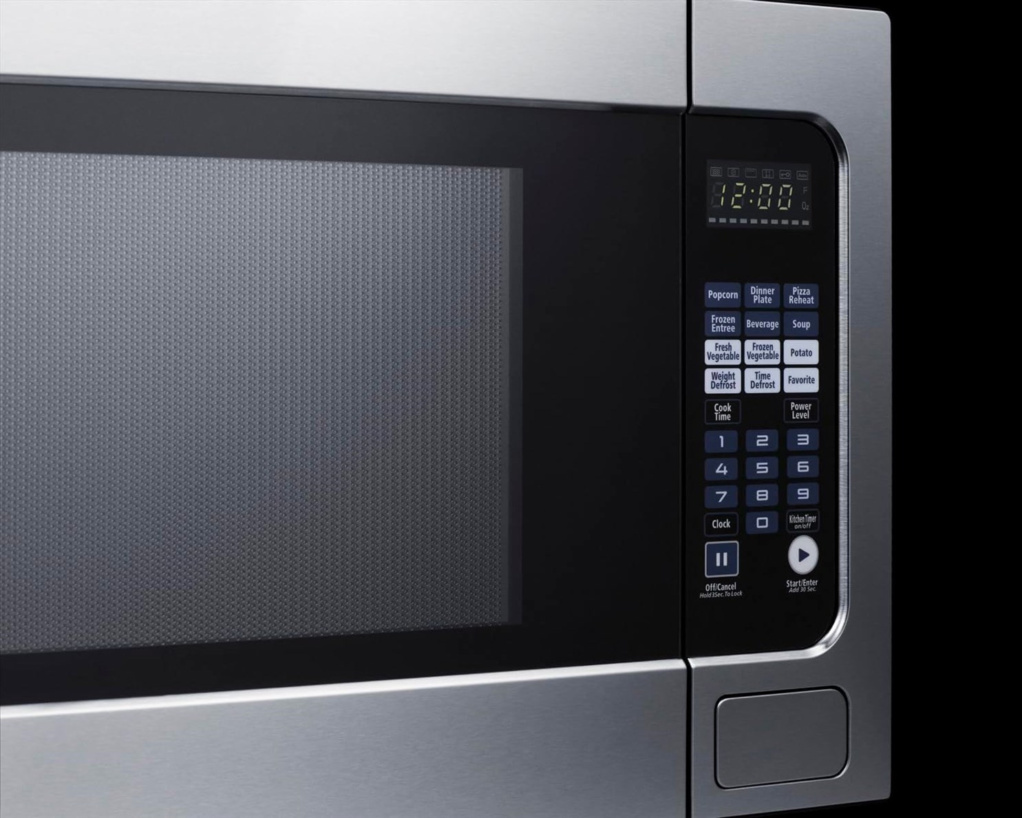 Summit Microwave Stainless Countertop SMBI27