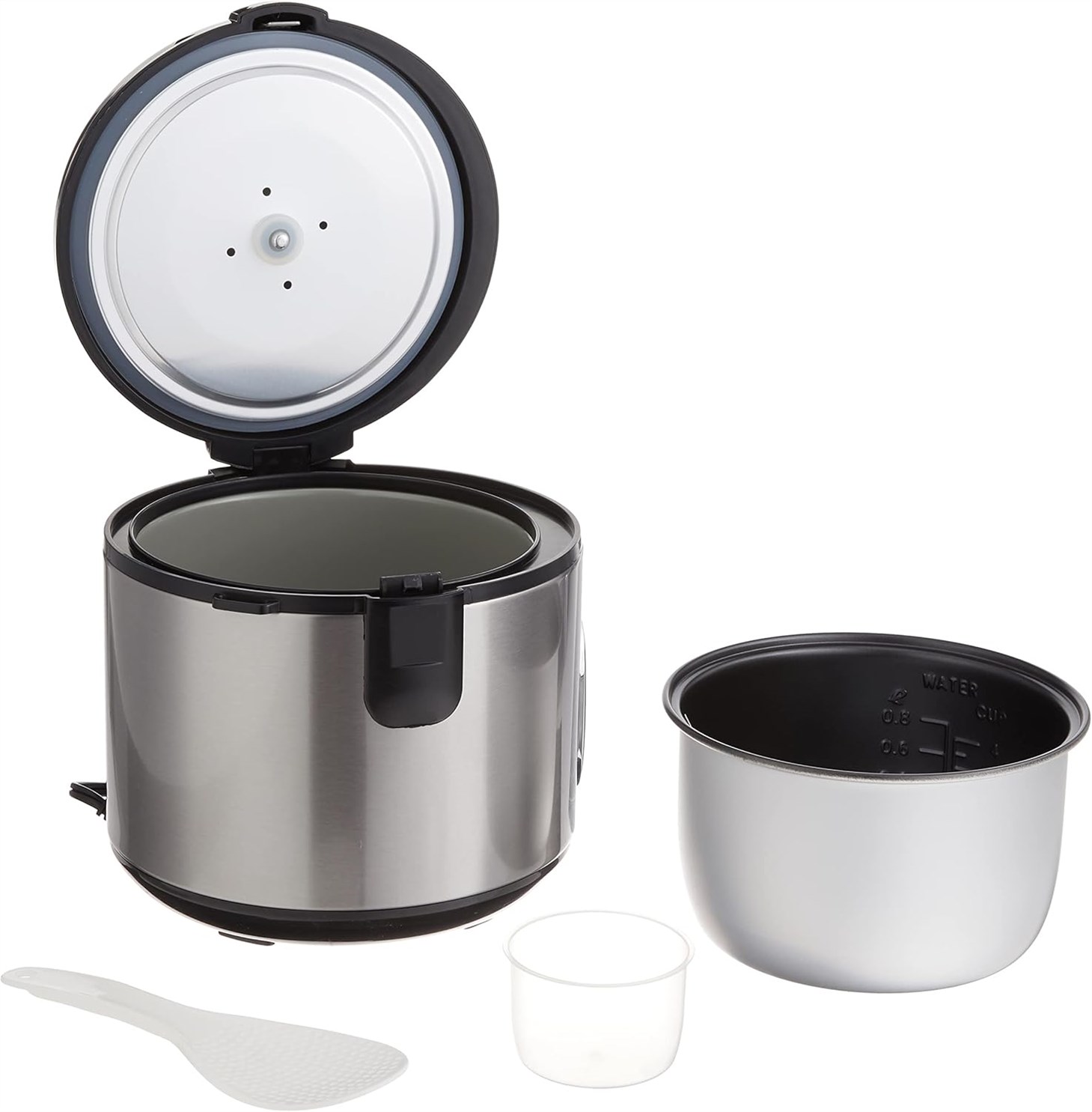 Sunpentown SC 0800S 4 Cup Stainless Steel Cooker
