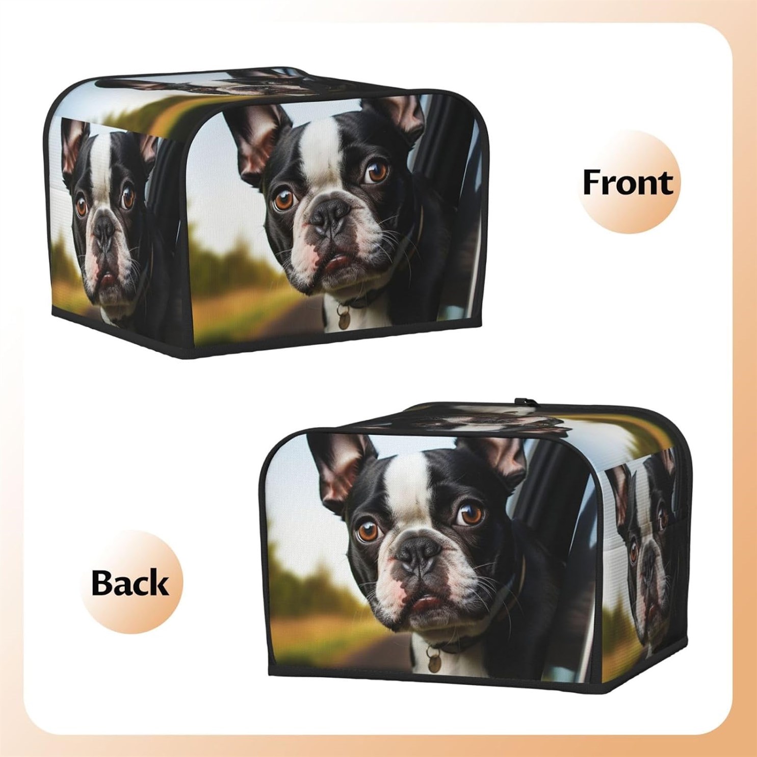 Terrier Toaster Quilted Cover Appliance