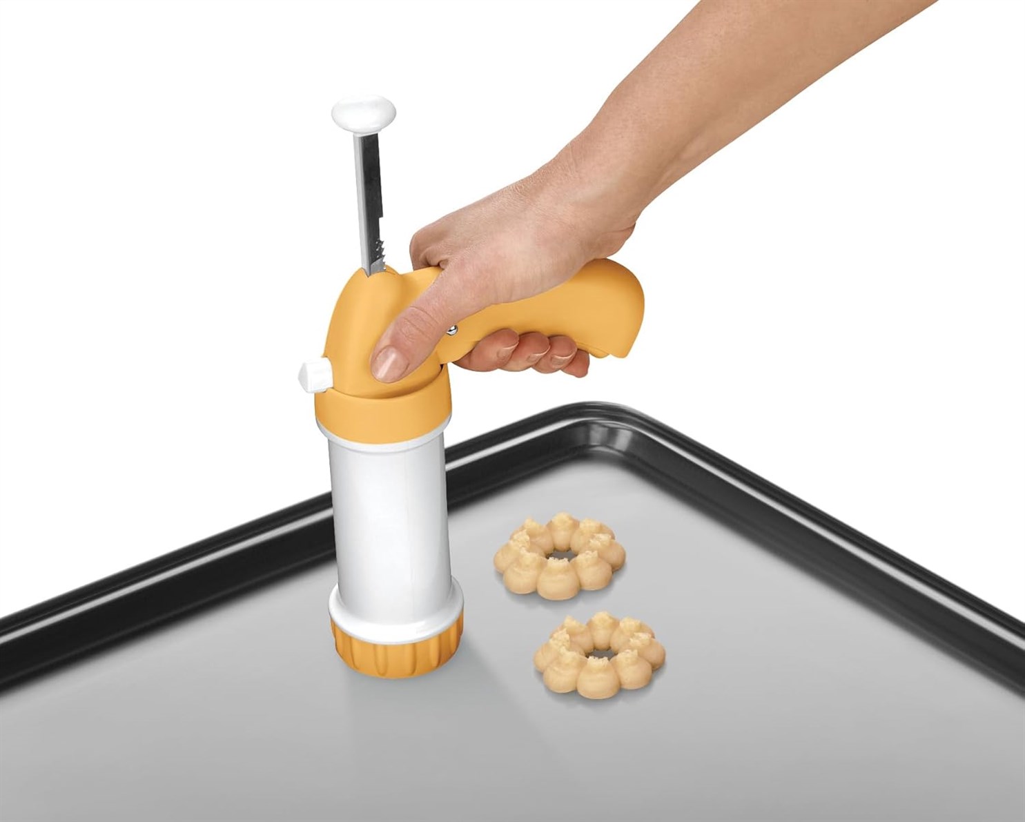 Tescoma Delicia Biscuit Decorator Yellow