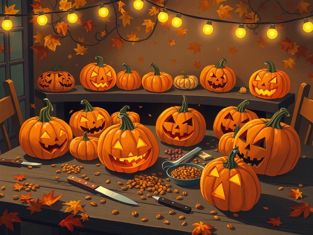 Throwing a Pumpkin Carving Party? Here’s Your Sanity-Saving Checklist!