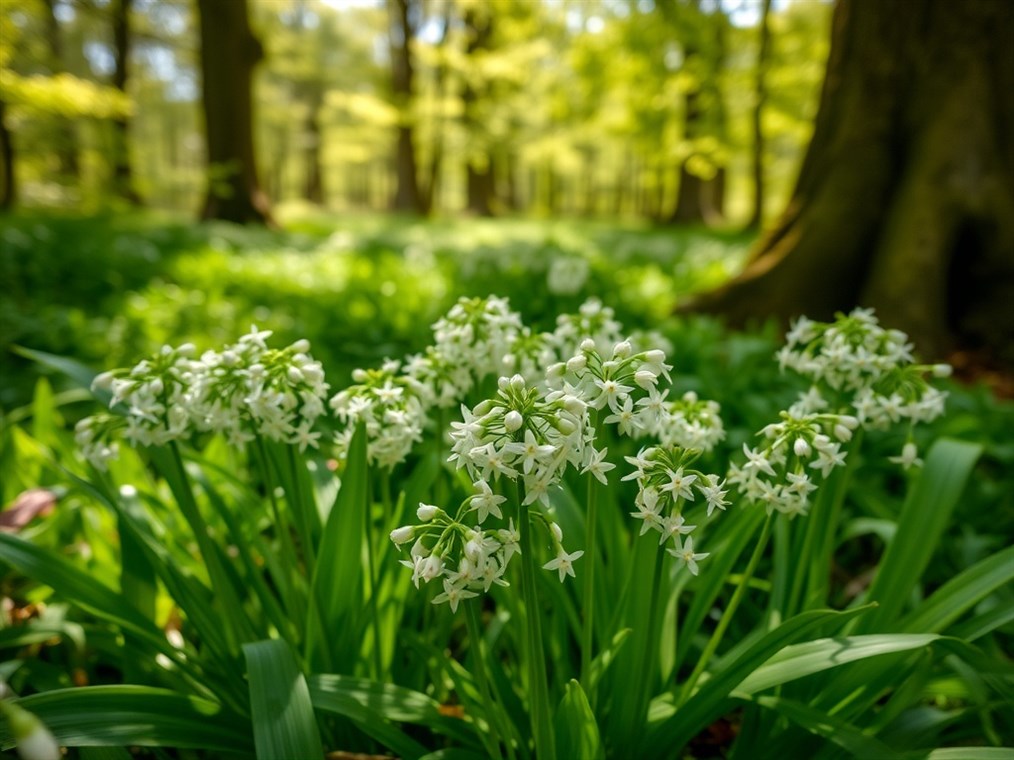 Decoding the Delights: A Close Look at Wild Garlic Flowers