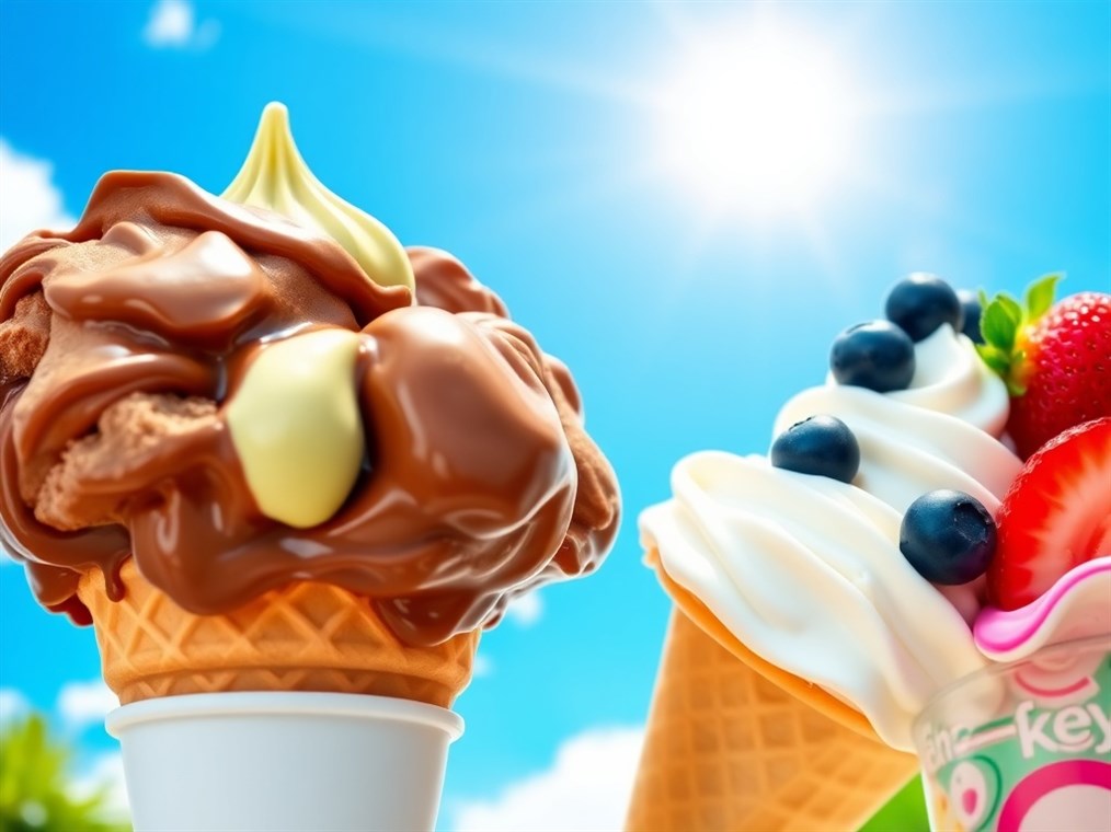 Gelato vs. Frozen Yogurt: Which Frozen Treat is Actually Healthier?