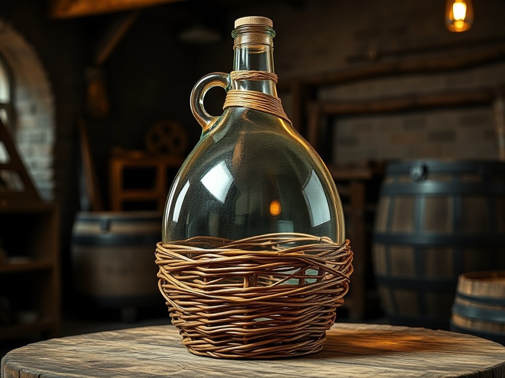 Why is it Called a Demijohn? The Story Behind That Big, Round Bottle