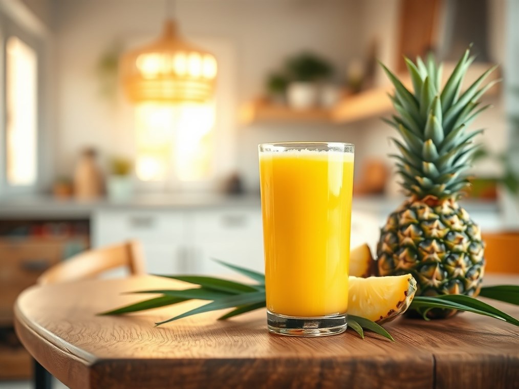 Sore Throat Got You Down? Could Pineapple Juice Be Your Sweet Savior?