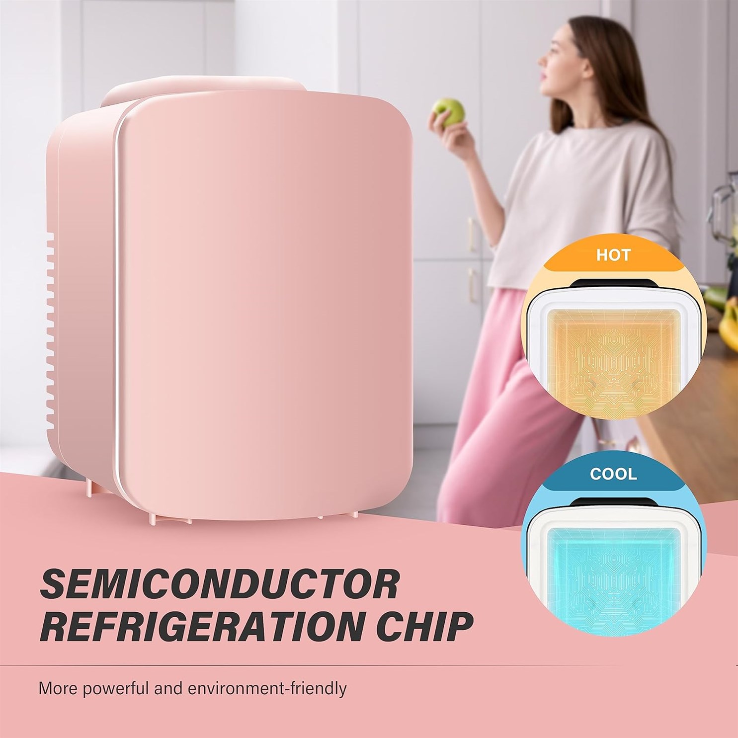 YSSOA 4L Mini Fridge Refrigerators