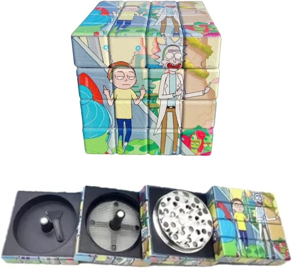 Zone Out Cartoon Grinder Yellow